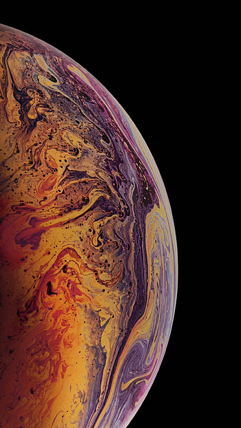 XS, gold, , OS, Gold Planet HD phone wallpaper