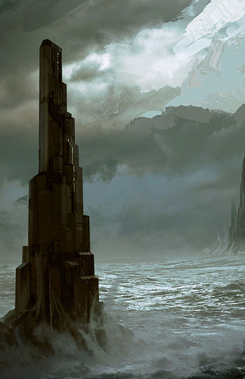 Caladan concept art, Ruben Karamanites artwork HD phone wallpaper