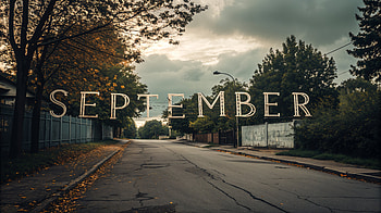 September Quiet — Ultra, September, street, Autumn, tree HD wallpaper