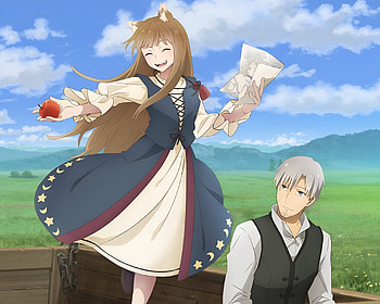 Holo & Kraft Lawrence, Anime, Spice and Wolf, Holo (Spice & Wolf), Kraft Lawrence HD wallpaper