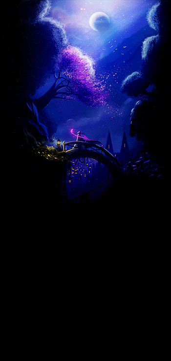 Night 3, sky, electric blue HD phone wallpaper
