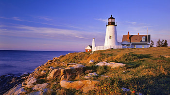 Pemaquid Point Light, Maine HD wallpaper