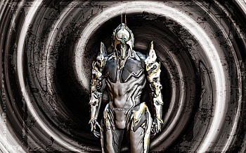 Ash Prime, brown grunge background, Warframe, RPG, Warframe characters, Ash Prime Build, vortex, Warframe Builds, Ash Prime Warframe HD wallpaper