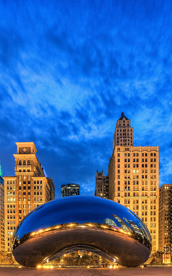 Cloud Gate, Chicago, United States HD phone wallpaper