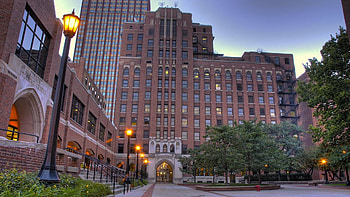 Cities, Building, Lights, Lanterns, Evening, r, Street, Multi-Storey, Multistory HD wallpaper