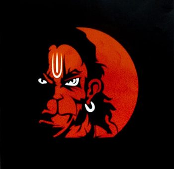 Angry Hanuman Ji - For, Cartoon Hanuman HD wallpaper