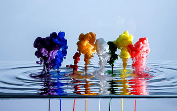 Abstract, Water, Paint, Liquid HD wallpaper