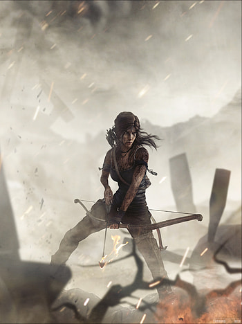 Tomb Raider, archer, video game, artwork HD phone wallpaper