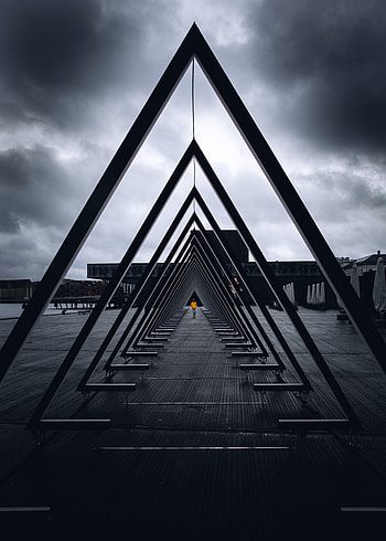Miscellanea, Miscellaneous, Loneliness, Alone, Lonely, Triangle HD phone wallpaper