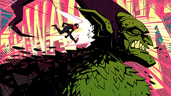 Green Goblin, Top-notch , backgrounds, Detailed artwork HD wallpaper