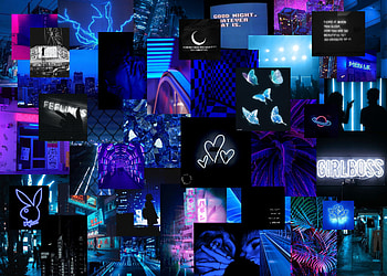 neon blue aesthetic laptop . Papel de parede computador, Papel de parede pc, Papeis de parede azuis, Cool Neon Laptop HD wallpaper