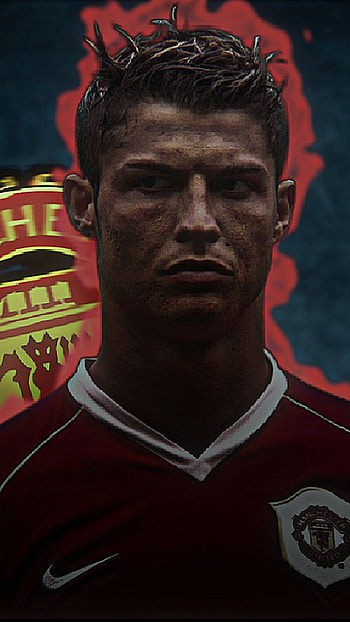 C.Ronaldo, youngronaldo, cristiano, elbicho, manchester HD phone wallpaper