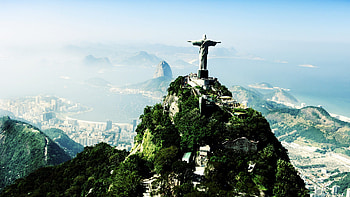 Christ the Redeemer, , background, Brazilian icon HD wallpaper