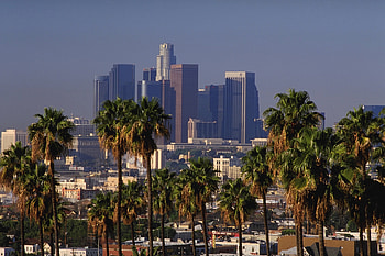 Colorful Los Angeles, , Vibrant visuals, City life HD wallpaper