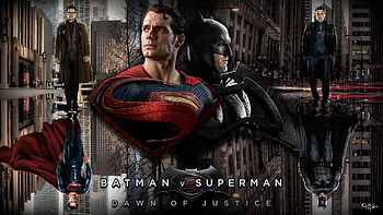 Batman v Superman by LoganChico. HD wallpaper