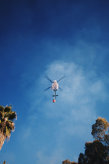 Sky, Miscellanea, Miscellaneous, Flight, Cloud, Helicopter HD phone wallpaper