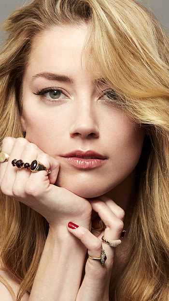 Amber Heard, Famous celebrity, Red head, Style HD phone wallpaper