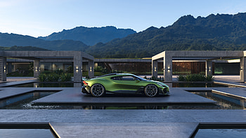 Bugatti Brouillard — Alpine Velocity, Vehicle HD wallpaper