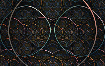 metal geometric ornament, , fractal art, ornamental patterns, geometric textures, ornamental backgrounds, geometric ornaments, background with ornaments HD wallpaper