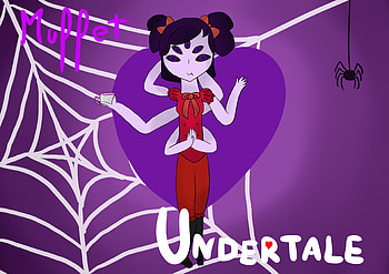 Muffet - Undertale by KagaTheWhiteFox Muffet - Undertale by KagaTheWhiteFox HD wallpaper