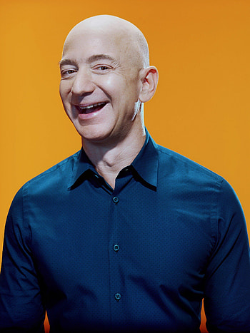 Jeff Bezos, Influential tycoon, Visionary leader, Global recognition HD phone wallpaper