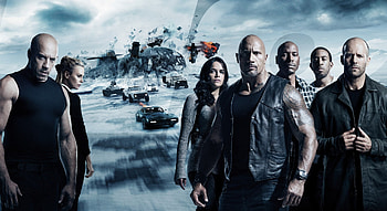 The Fate of the Furious, Jason Statham, Vin Diesel HD wallpaper