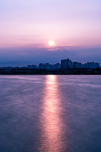 Cities, Dawn, City, Panorama HD phone wallpaper