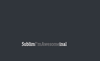 Now it's Offical, sumbliminal, grey, awesome HD wallpaper
