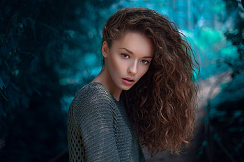Lisa Alexanina 2, lisa-alexanina, girls, model, hairs, curly-hairs HD wallpaper