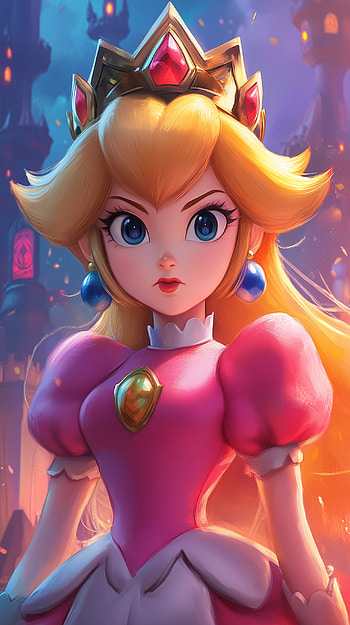 Princess Peach: Enchanting Video Game for Your , video game, Princess Peach HD phone wallpaper