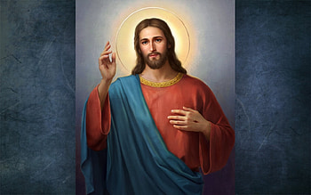 Peace with You!, Christ, God, blessing, Jesus HD wallpaper