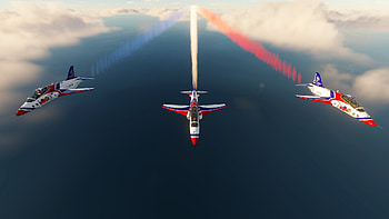 Thunder Tiger squadron, Aerobatics HD wallpaper
