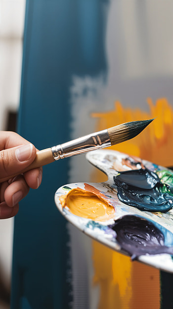 Creative Canvas: Artistic , painting HD phone wallpaper
