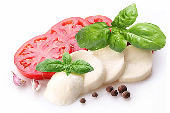 Tomato, Mozzarella, Food HD wallpaper