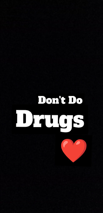 Don't Do Drugs, art, goals HD phone wallpaper