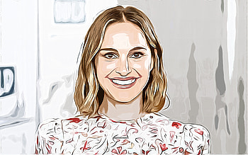 Natalie Portman, , vector art, Natalie Portman drawing, creative art, Natalie Portman art, vector drawing, popular actresses HD wallpaper