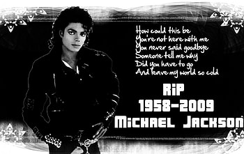 MJ R.I.P, mj, rip HD wallpaper