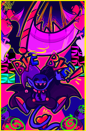 Jevil, game, deltarune HD phone wallpaper
