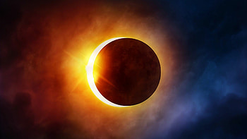 Eclipse background, Michelle walker HD wallpaper