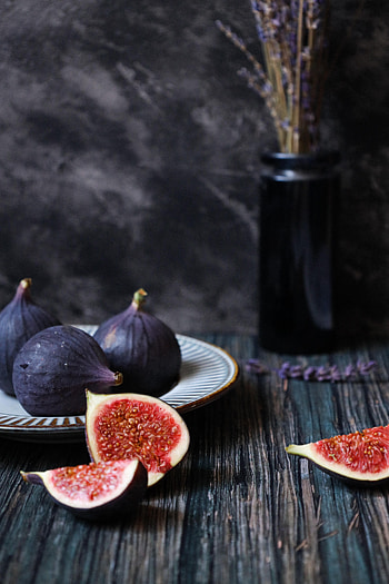 Fruits, Food, Violet, Purple, Lobules, Slices, Fig HD phone wallpaper