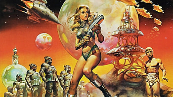 Jane Fonda, Barbarella HD wallpaper
