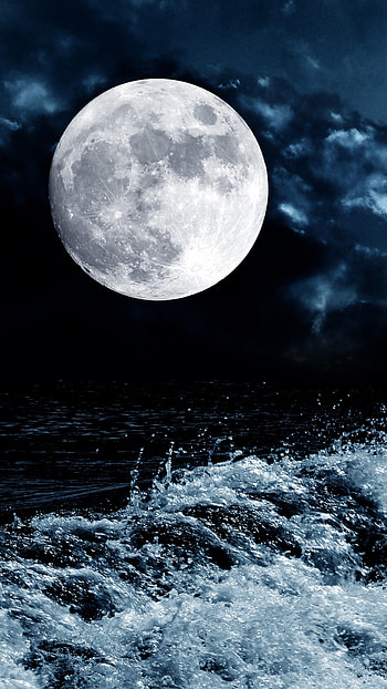 Moon Light, Night Moon Light HD phone wallpaper