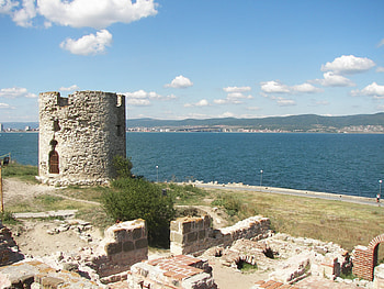 Nessebar, Old town, bulgaria, , nessebar, black sea HD wallpaper