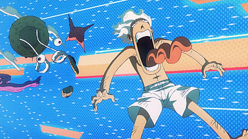 Gear 5 Luffy — One Piece Ocean Splash, Anime, One Piece, Monkey D. Luffy, Gear 5 (One Piece) HD wallpaper