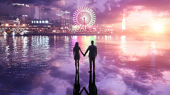 Love To Spend Time With You, love, couple, artist, artwork, digital-art HD wallpaper