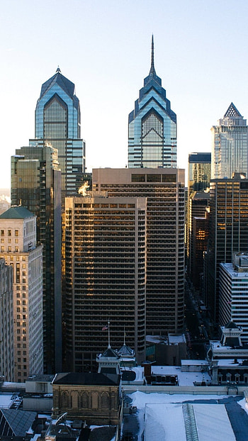 Philadelphia Skyline, Man made HD phone wallpaper