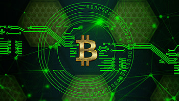 Bitcoin digital circuit, Crypto art, Digital currency , Future of money HD wallpaper