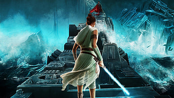 Star Wars The Rise Of Skywalker Textless Poster, star-wars-the-rise-of-skywalker, rey, movies, 2019-movies, star-wars HD wallpaper