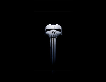 2020, Punisher, superhero, logo, minimal HD wallpaper