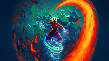 The Avatar State, avatar-the-last-airbender, anime, artwork, art, digital-art, artist HD wallpaper